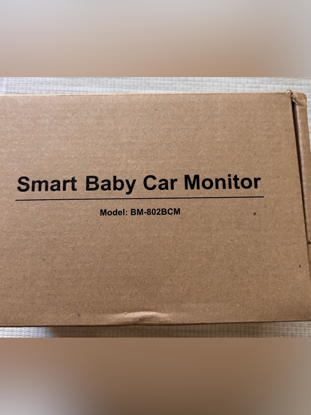 Smart Baby Car Monitor